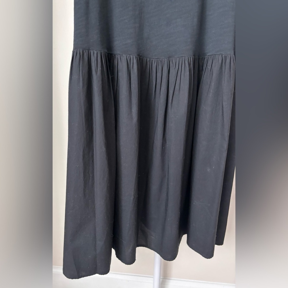 Nation Los Angeles Everleigh Frilly Dress in Jet Black size M - Picture 5 of 16